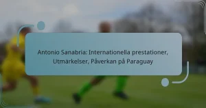 Antonio Sanabria: Internationella prestationer, Utmärkelser, Påverkan på Paraguay