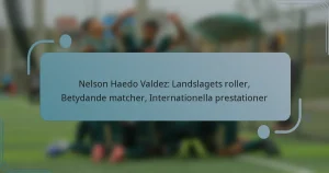Nelson Haedo Valdez: Landslagets roller, Betydande matcher, Internationella prestationer