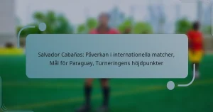 Salvador Cabañas: Påverkan i internationella matcher, Mål för Paraguay, Turneringens höjdpunkter